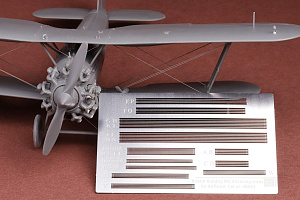 Aircraft detailing sets (etched) 1/48 Bristol Bulldog Mk.II rigging wire set for Airfix Photo Etched stainless steel (designed to be used with Airfix kits)[Mk.IIA]