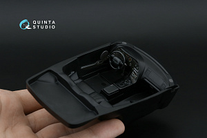 Toyota Supra A80 Export-spec 3D-Printed & coloured Interior on decal paper (Tamiya) (with metal sticker parts)
