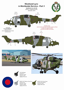 Decal 1/72 Westland Lynx in Worldwide Service Part 1 (AGM)