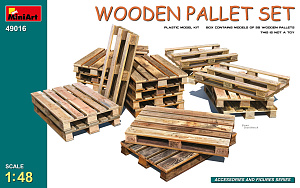 Diorama bases 1/48 Wooden Pallet Set (MiniArt) 