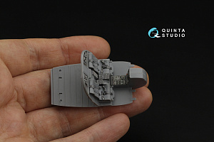 AH-6J/MH-6J Little Bird 3D-Printed & coloured Interior on decal paper (ICM)