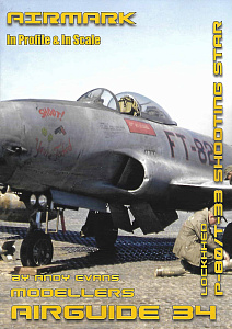 Aircraft books Lockheed P-80/T-33 Shooting Star Modellers Airguide 34 by Andy Evans (Airmark)