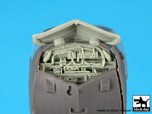 Additions (3D resin printing) 1/48 Westland Sea King HC.4 big set (designed to be used with Airfix kits)