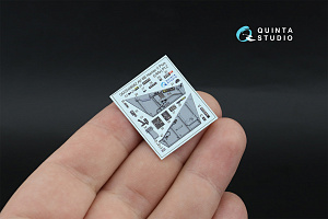 AV-8B Harrier II Plus 3D-Printed & coloured Interior on decal paper (UMa) (Small version)