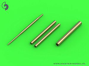 Aircraft guns (brass) 1/48 Northrop F-5 Tiger II "Freedom Fighter" (standard nose versions) - Northrop F-5A, F-5E, F-5F - Pitot Tube and 20mm gun barrels