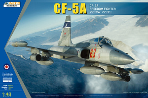 Model kit 1/48 Canadair CF-5 A Freedom Fighter (Kinetic Model Kits) (damage box)