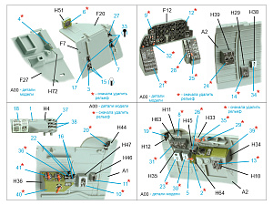 A-20J/A-20K Havoc / Boston IV 3D-Printed & coloured Interior on decal paper (HK models)