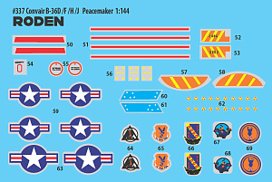 Model kit 1/144 Convair B-36D Peacemaker (Roden)
