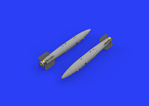 Additions (3D resin printing) 1/48 B43-1 Nuclear Weapon with SC43-4/-7 tail assembly