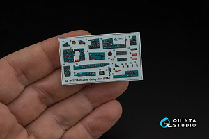 MiG-21MF (Gorkiy plant) 3D-Printed & coloured Interior on decal paper (RFM) (with 3D-printed resin parts)