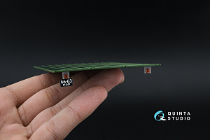 KrAZ-255B 3D-Printed & coloured Interior on decal paper (Roden) (with 3D-printed resin parts) 