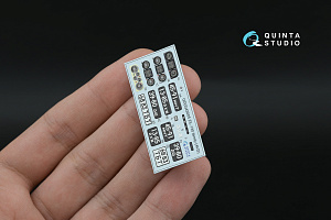 ZIL-130 family 3D-Printed & coloured Interior on decal paper (AVD) (with 3D-printed resin parts)