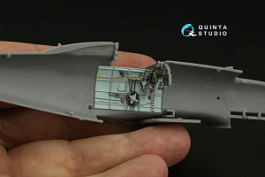 Macchi C.202 Folgore Early 3D-Printed & coloured Interior on decal paper (Hasegawa/Eduard)