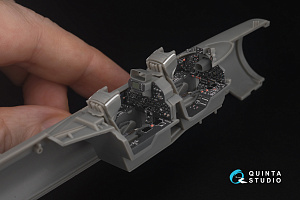 Yak-28P 3D-Printed & coloured Interior on decal paper (Bobcat) (with 3D-printed resin parts)