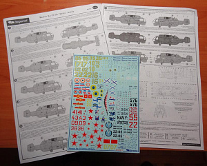 Decal 1/48 	Kamov Ka-27 Helix family (Begemot)