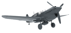 Model kit 1/48 Curtiss P-40E Warhawk (Royal Class Dual Combo)  (Eduard kits)