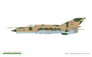 Model kit 1/72 Mikoyan MiG-21bis ProfiPACK (Eduard kits)