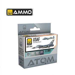 ATOM USAF Grey Modern Jets Colors Set 20 ml x 4 (Ammo Mig)
