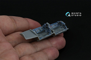 Su-30MKK 3D-Printed & coloured Interior on decal paper (Trumpeter) (with 3D-printed resin part)