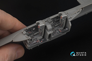 Yak-28P 3D-Printed & coloured Interior on decal paper (Bobcat) (with 3D-printed resin parts)