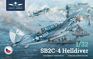 Model kit 1/32 Curtiss SB2C-4 Helldiver (Infinity Models)