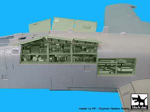 Additions (3D resin printing) 1/48 Fairchild A-10A/A-10C big set (designed to be used with Italeri kits)