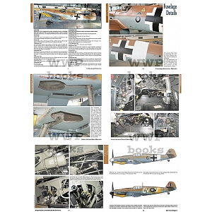 Aircraft books Publ. Messerschmitt Bf 109G-2 Trop in detail (WWP Publications)