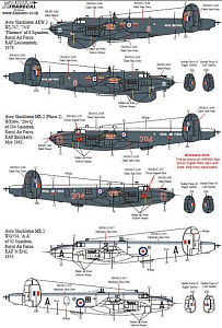 Decal 1/72 Avro Shackleton MR.2/AEW.2 Pt 1 (4) (Xtradecal)