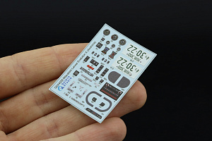 Mitsubishi Lancer Evolution X 3D-Printed & coloured Interior on decal paper (Aoshima)