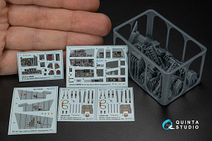 RF-4C Phantom II (late without DMAS) 3D-Printed & coloured Interior on decal paper (Hasegawa) (with 3D-printed resin parts)