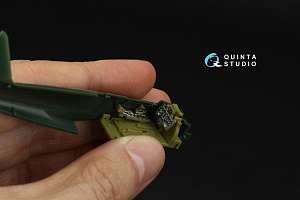 A6M2 Zero (Nakajima Prod.) 3D-Printed & coloured Interior on decal paper (Fine molds)