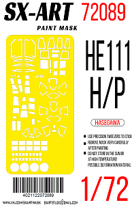 Paint Mask 1/72 He-111H-6 / H-20 (Hasegawa)