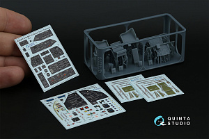 Mi-8MTV-5 Main Series, 3D-Printed & coloured Interior on decal paper (Trumpeter) (with 3D-printed resin parts)