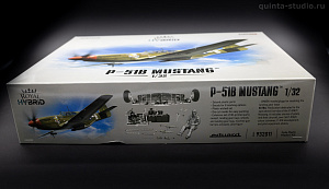 Model kit 1/32 North-American P-51B Mustang (HYBRID Edition) (Eduard kits)