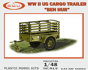 Model kit 1/48 "BEN HUR" US Cargo Trailer WWII (GMU)