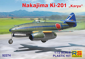 Model kit 1/72 Nakajima Ki-201 "Karyu" (RS Models)
