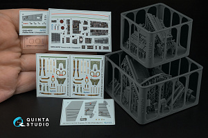 F-4K Phantom FG.1 3D-Printed & coloured Interior on decal paper (Hasegawa) (with 3D-printed resin parts)