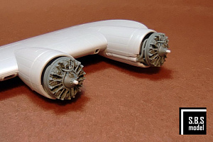Additions (3D resin printing) 1/72 Boeing B-17G/Mk.III Flying Fortress engine set (designed to be used with Airfix kits) 3D-printed resin