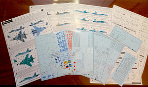 Decal 1/48  Sukhoi Su-34 Decal (Begemot)