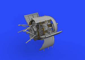 Additions (3D resin printing) 1/48 Focke-Wulf Fw-190A-8/R2 engine (designed to be used with Eduard kits) 