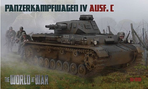 Model kit 1/72 Panzerkampfwagen IV Ausf.C (World At War) (IBG Models)