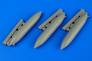 Additions (3D resin printing) 1/72 McDonnell-Douglas F/A-18A/C Hornet external fuel tanks 