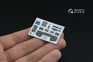 Lynx AH-7 3D-Printed & coloured Interior on decal paper (Airfix) (with 3D-printed resin parts)