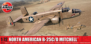 Model kit 1/72 North-American B-25C/D Mitchell (Airfix)