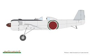 Model kit 1/48 Nakajima Ki-115 Tsurugi (Limited Edition) (Eduard kits)