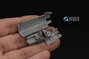 Ju 88A-4 3D-Printed & coloured Interior on decal paper (Hasegawa)