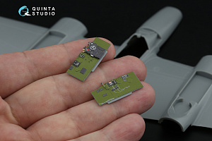 P-38H Lightning 3D-Printed & coloured Interior on decal paper (Hasegawa)