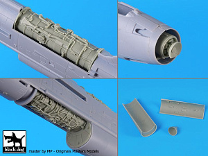 Additions (3D resin printing) 1/72 BAC/EE Lightning F.2A (designed to be used with Airfix kits) 