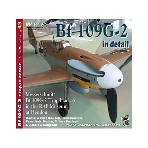 Aircraft books Publ. Messerschmitt Bf 109G-2 Trop in detail (WWP Publications)