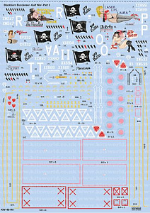 Decal 1/48Gulf War Part Two - Blackburn/Hawker-Siddeley Buccaneers (Kits-World)